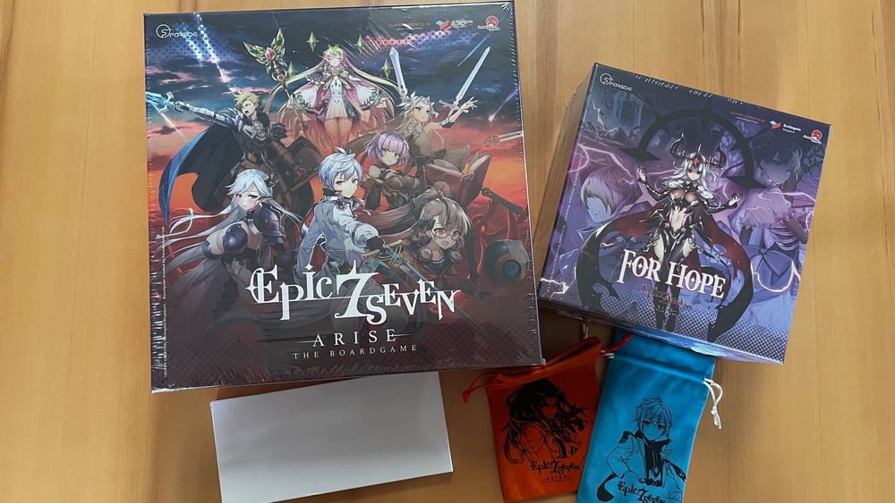 Epic Seven Arise - kooperacyjna gra planszowa z dodatkiem