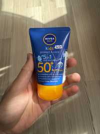 Крем от солнца nivea kids 50 spf НОВЫЙ