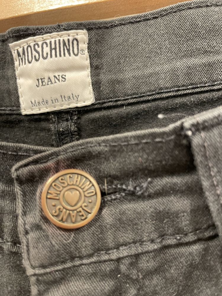 Spodnie dzinsy Moschino 36/38 r. oryginalne