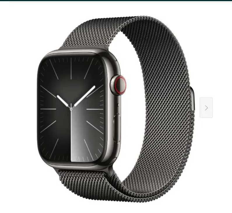 APPLE Watch 9 GPS + Cellular 45mm mocny grafit