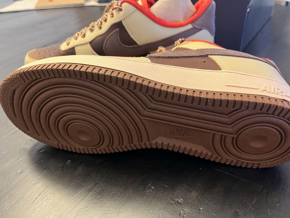 Tenis air force castanhos