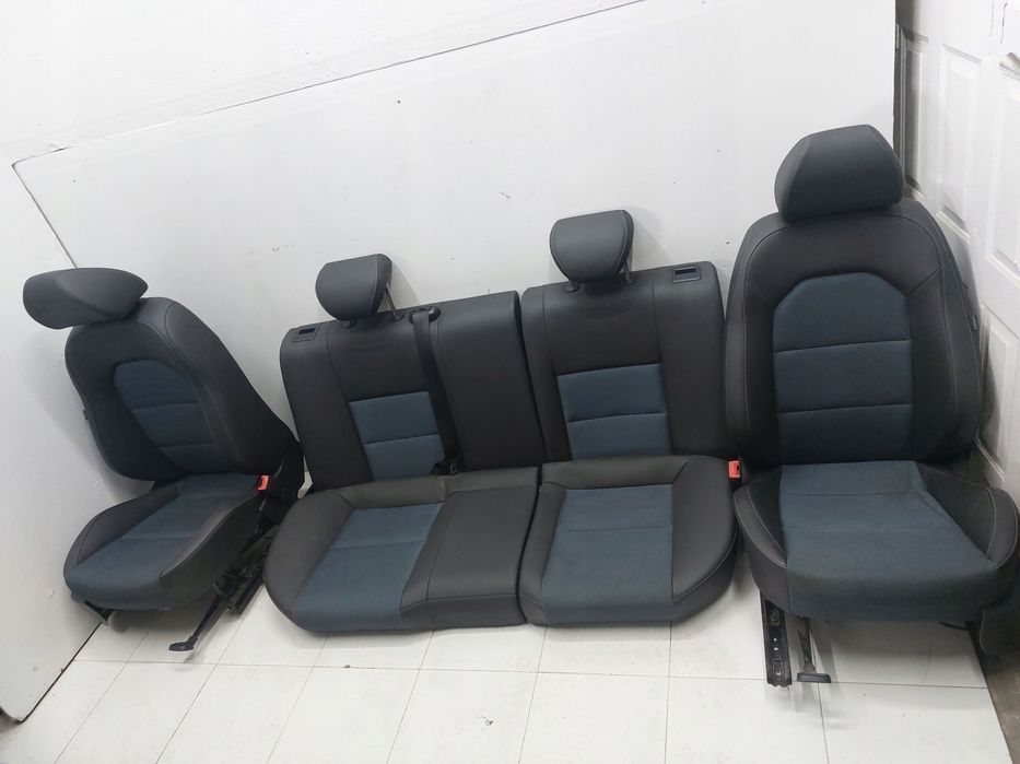 seat ibiza iv 6j hb 5d 16r fotel kanapa półskóra europa kompletne