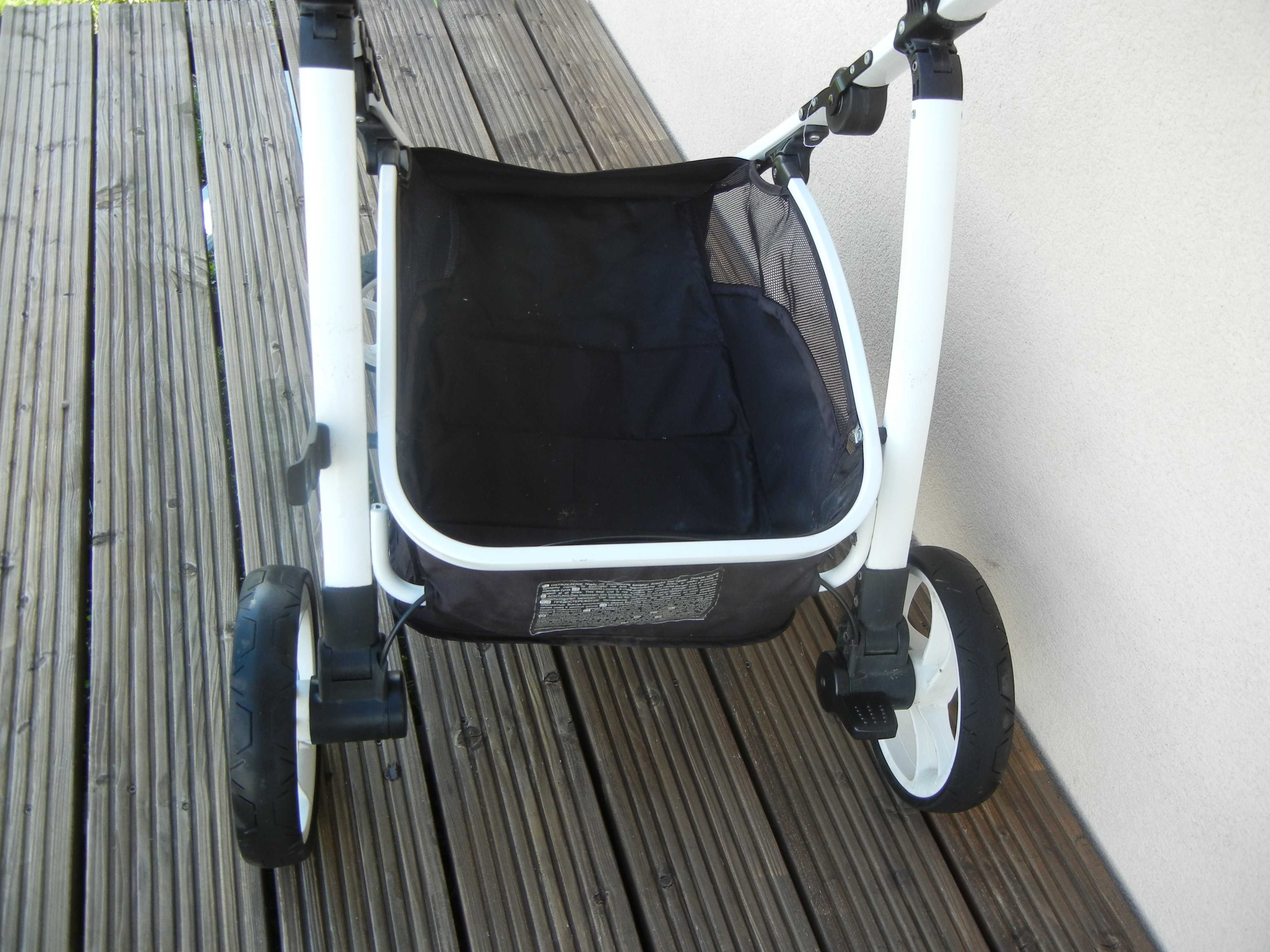 nowoczesny aluminiowy wózek spacerowy Optimo EasyGo