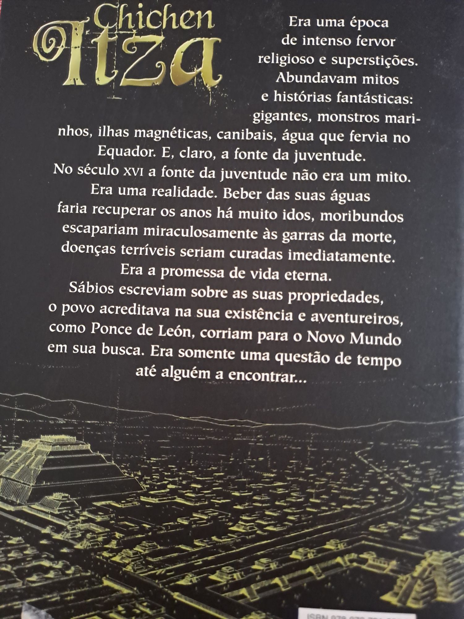 2 livros - "Chichen Itza a fonte da juventude" e "Imprimatur"