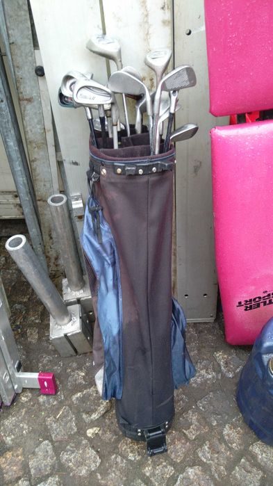 Kije golfowe 18 sztuk + torba King cobra maruman callaway