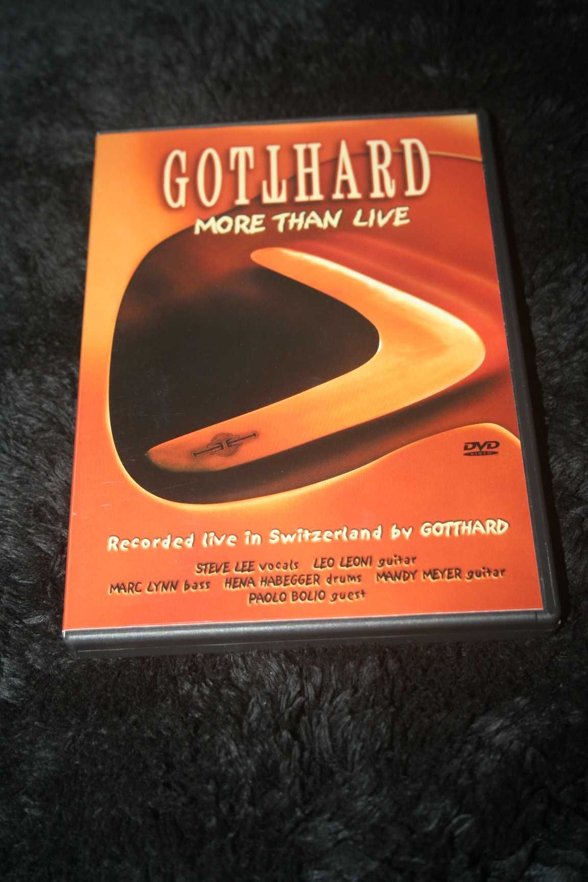 DVD Gotthard - More Than Live