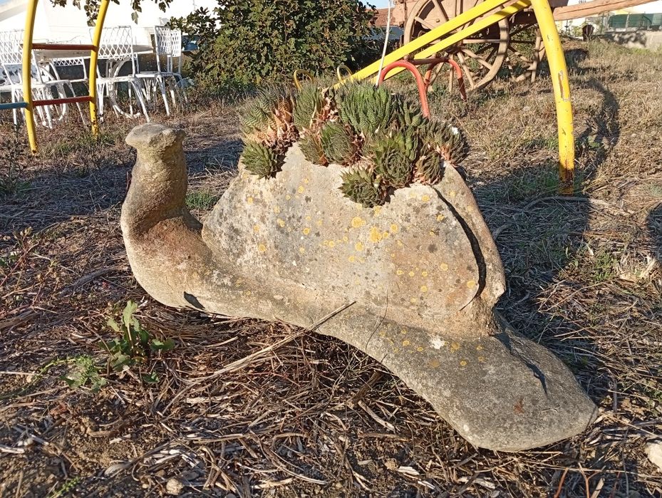 Peça decorativa em pedra