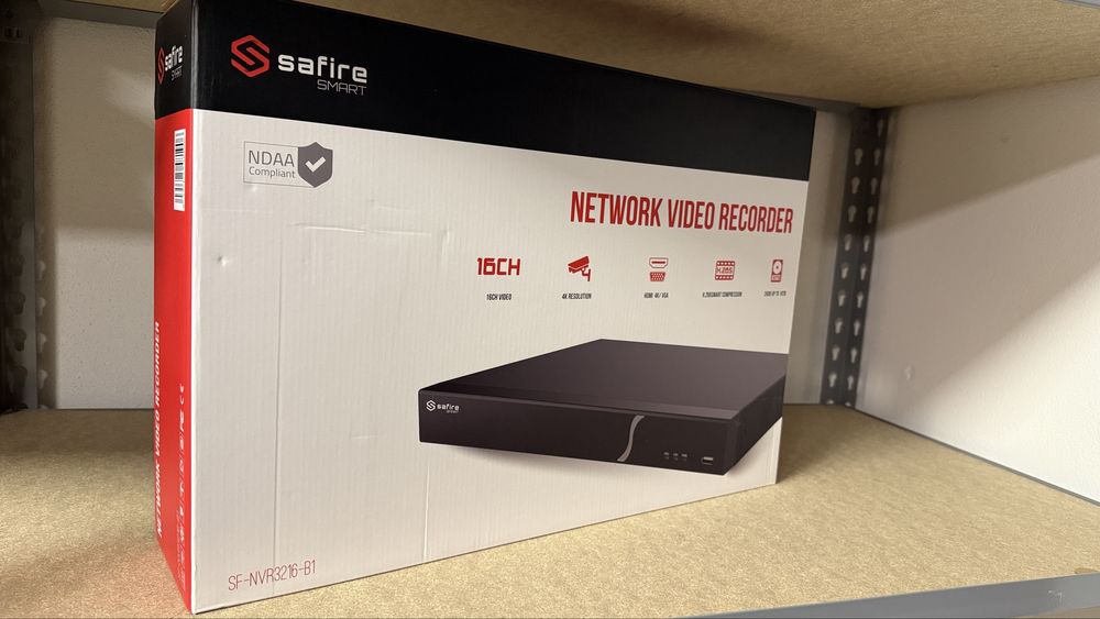 Gravador CCTV 16 canais Safire Smart