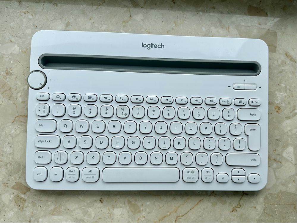Klawiatura Logitech Multi-Device K480 biały