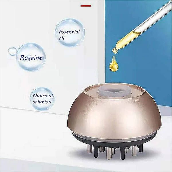 Массажный аппликатор для головы, универсальная расчёска 8862 для волос