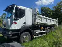 Renault Kerax  6x4, hydro burta, kiper nożycowy, pojazd specjalny