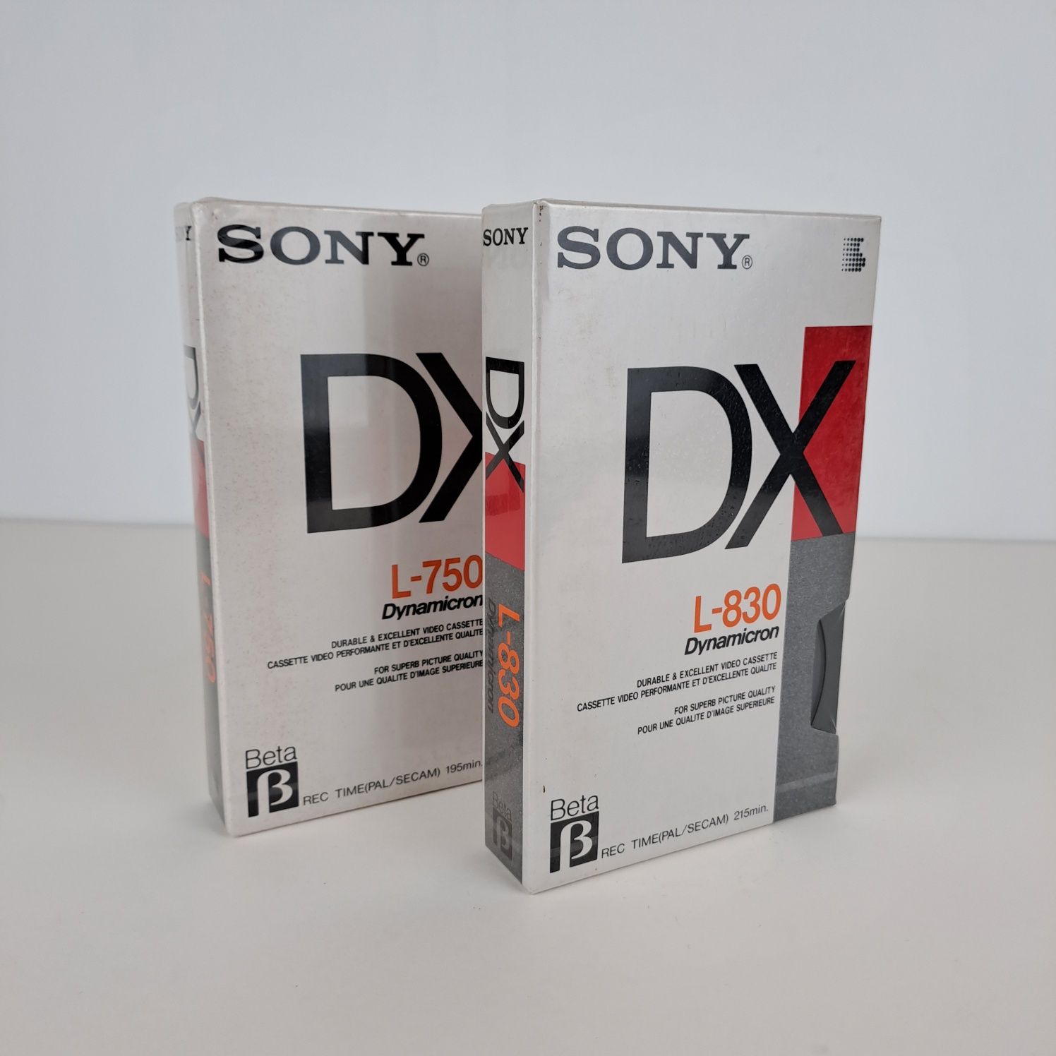 Caixa de cassetes Betamax L-750DX