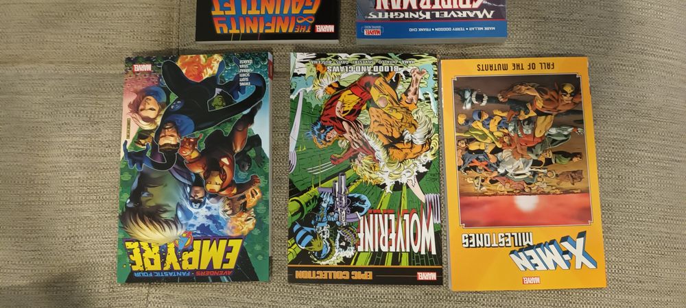 Marvel trade paperpacks
