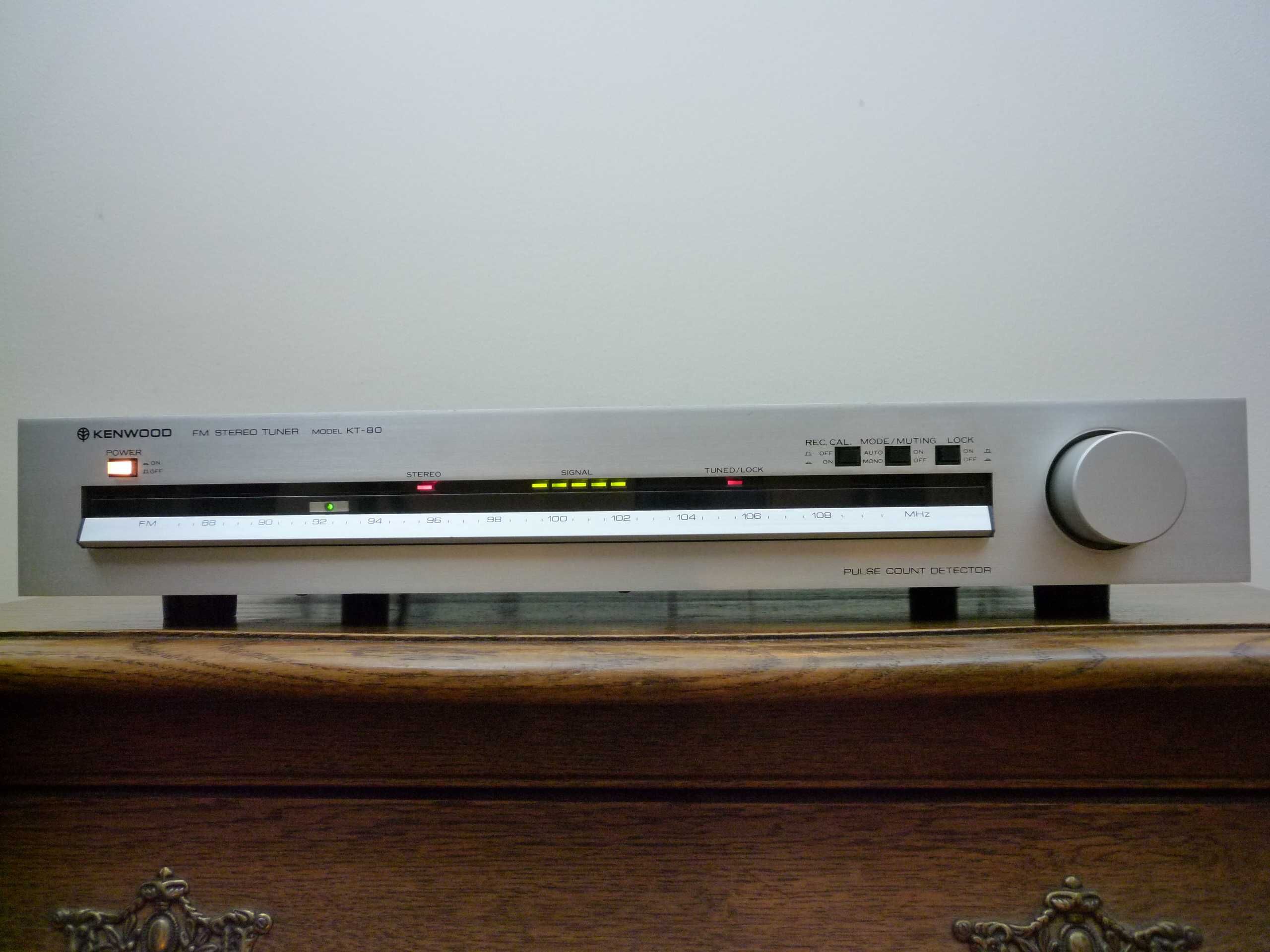 Radio KENWOOD KT-80 Tuner Vintage st. idealny