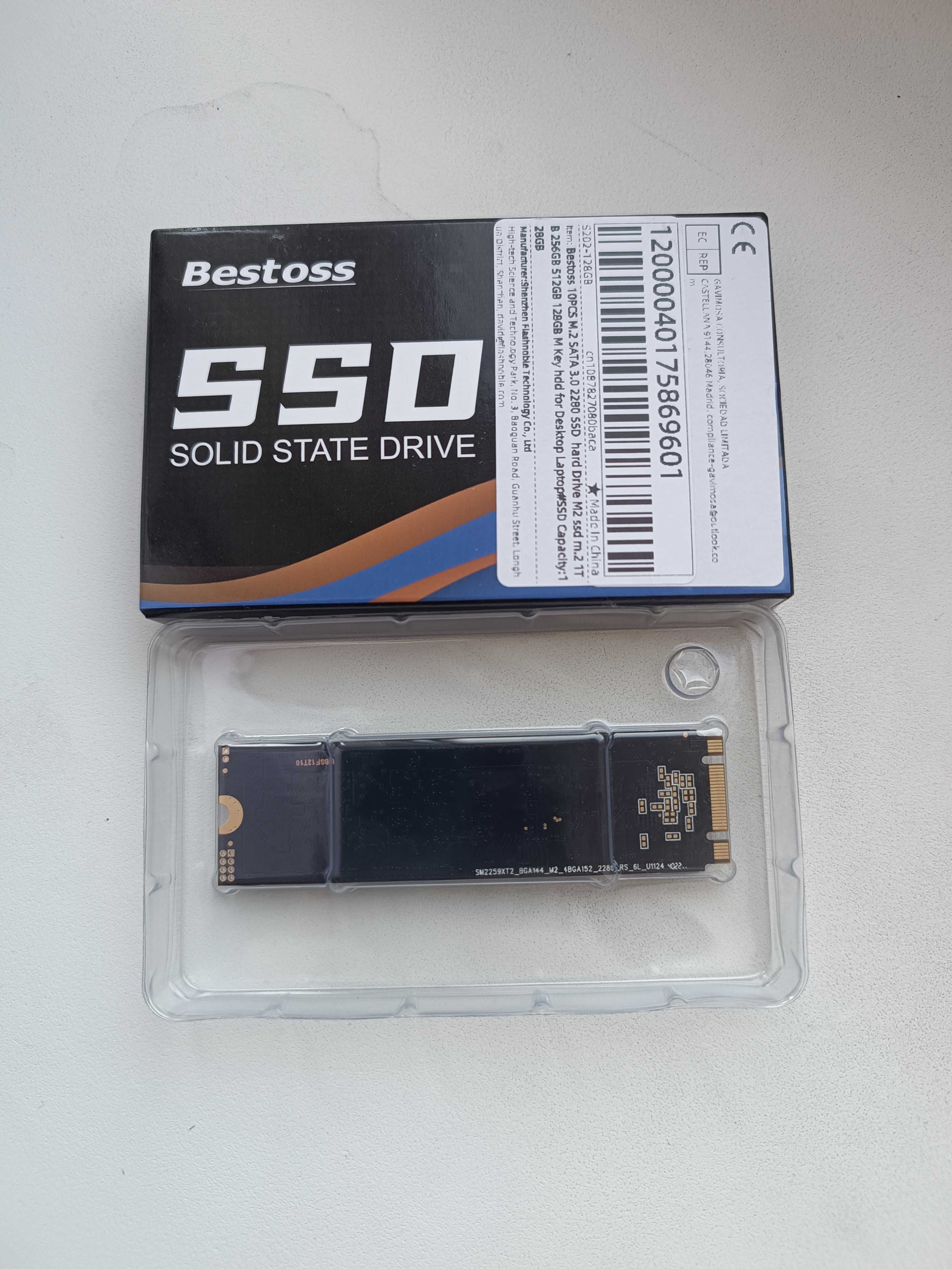 Новий SSD Bestoss M.2 2280 128 GB