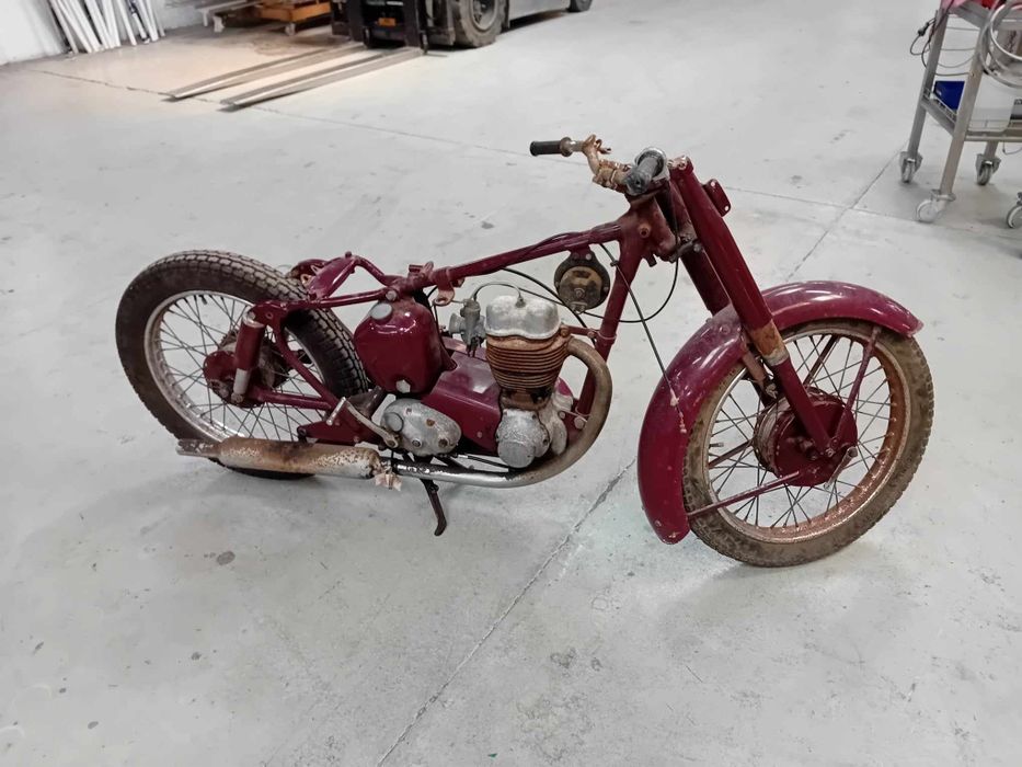 Bsa C12 250 CC nie Junak, Awo. Anglik 1957 z dokumentami