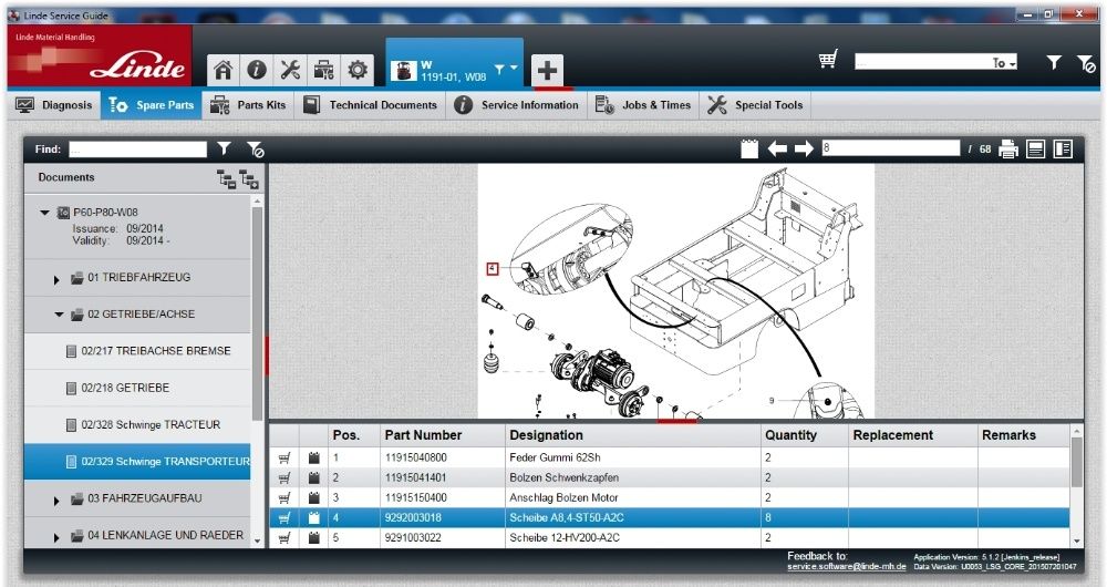 Linde LSG v5.1.4 (04.2016)