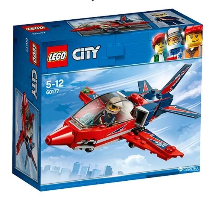 Лего Сити 60177 Самолёт на аэрошоу