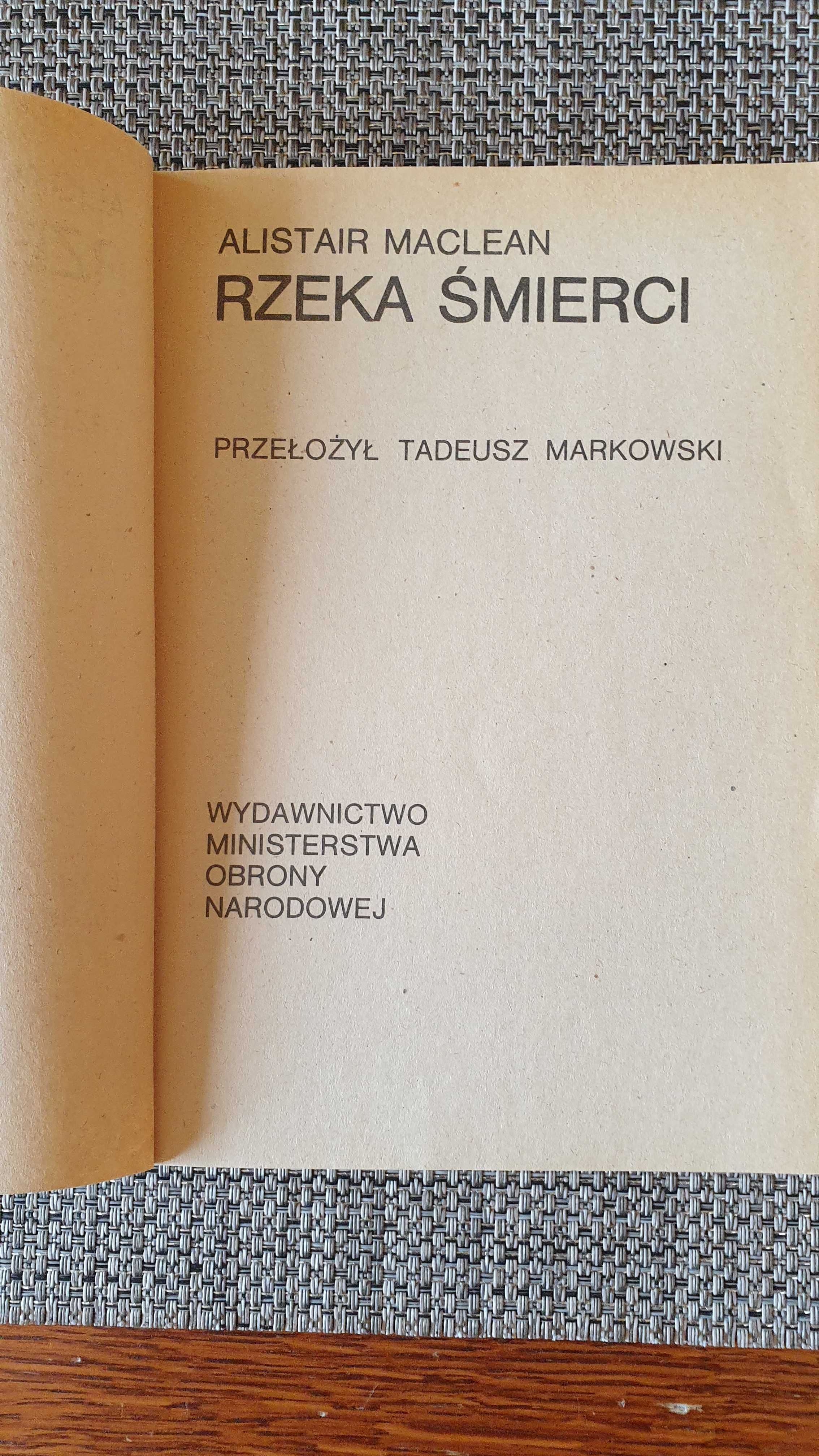 Rzeka śmierci - Alistair MacLean