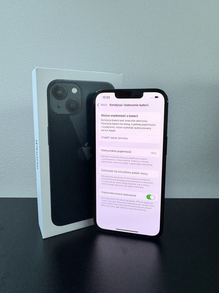 iPhone 13 128 GB – Bateria 79% – Z Pudełkiem