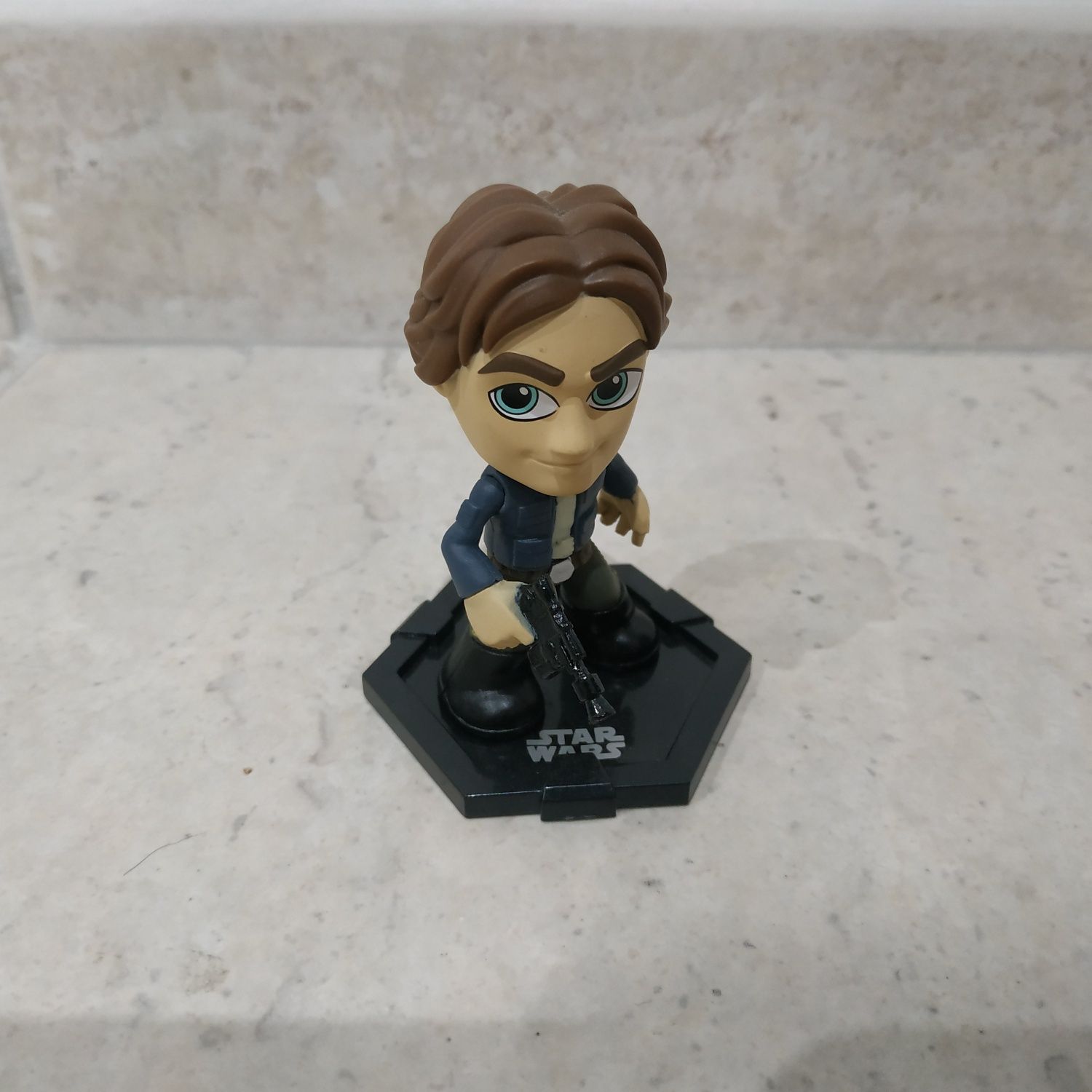 Funko STAR WARS - Mystery Minis Bobble Head: Han Solo (Figuras Disney)