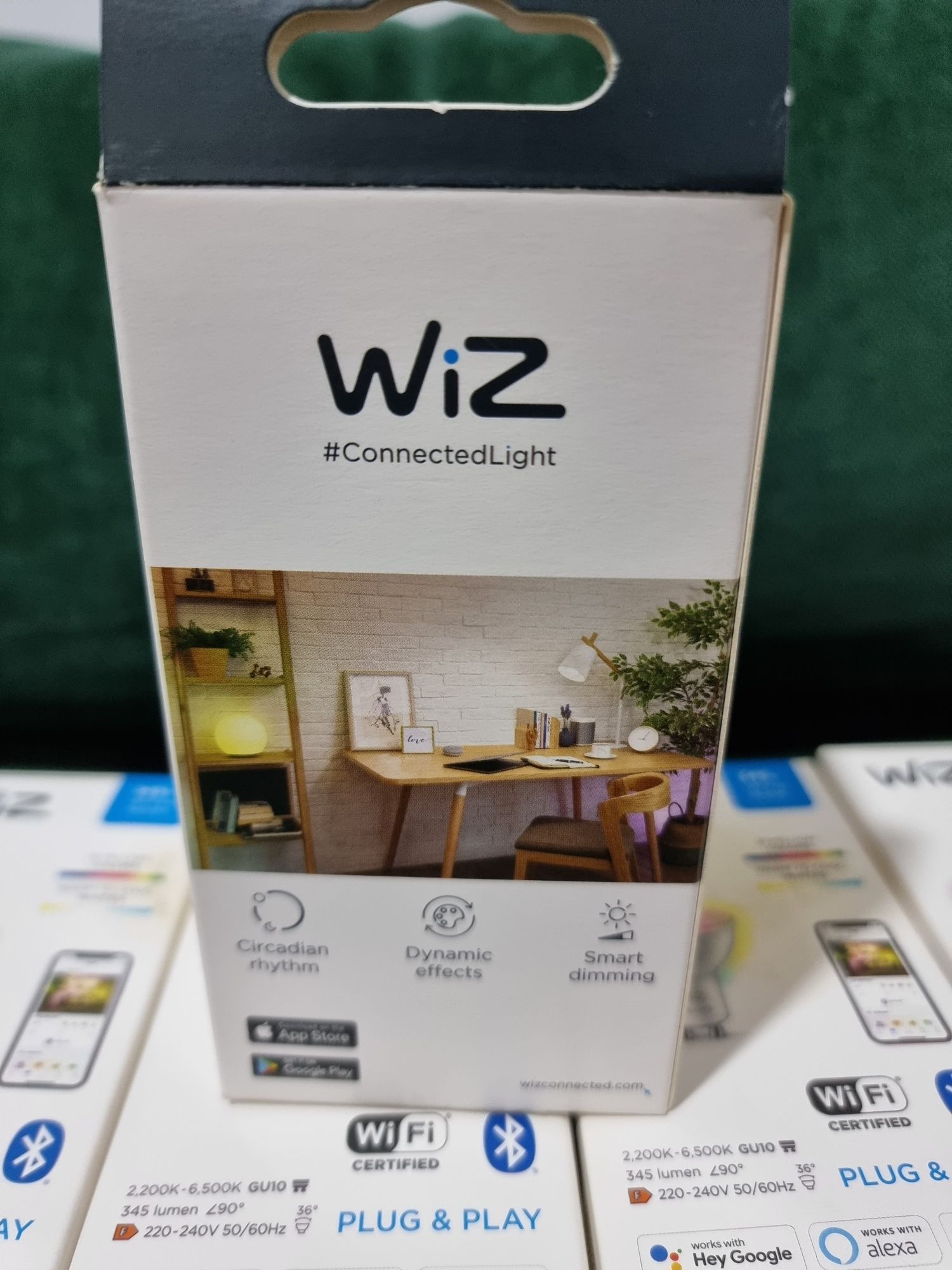 Lampada GU10 WiZ WiFi LED