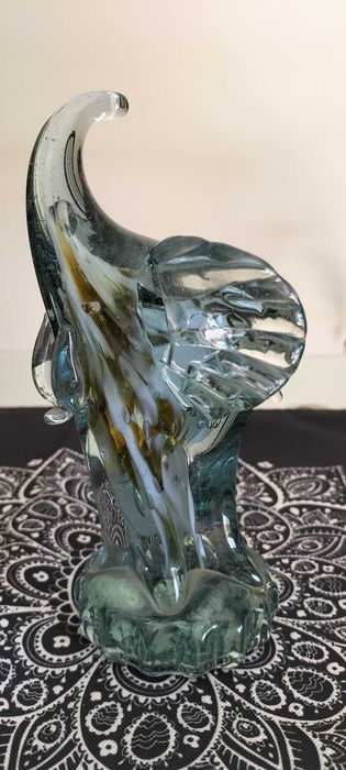 Elefante em Vidro Murano