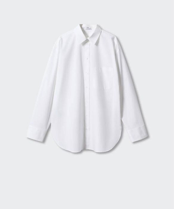 Базова сорочка Mango оверсайз