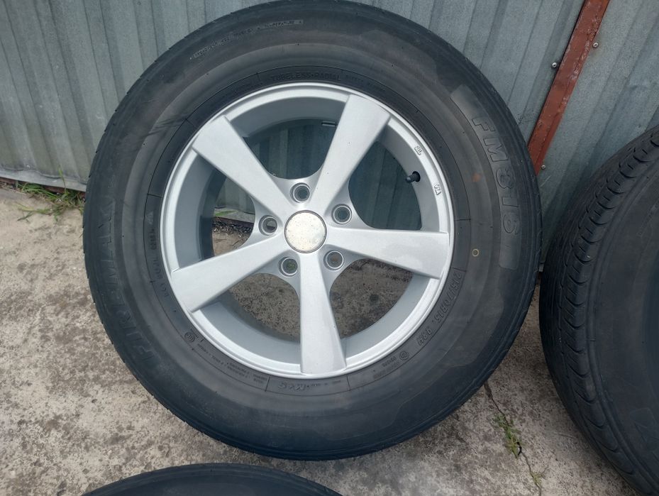 Jak Nowe 5x114,3 Alufelgi 15" Hyundai Honda Suzuki Toyota Felgi Koła