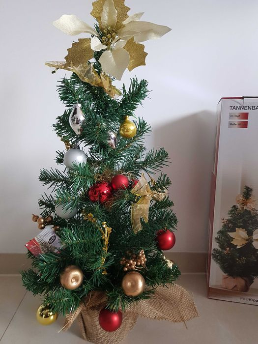 NOWA choinka z dekoracją wys. 60 cm