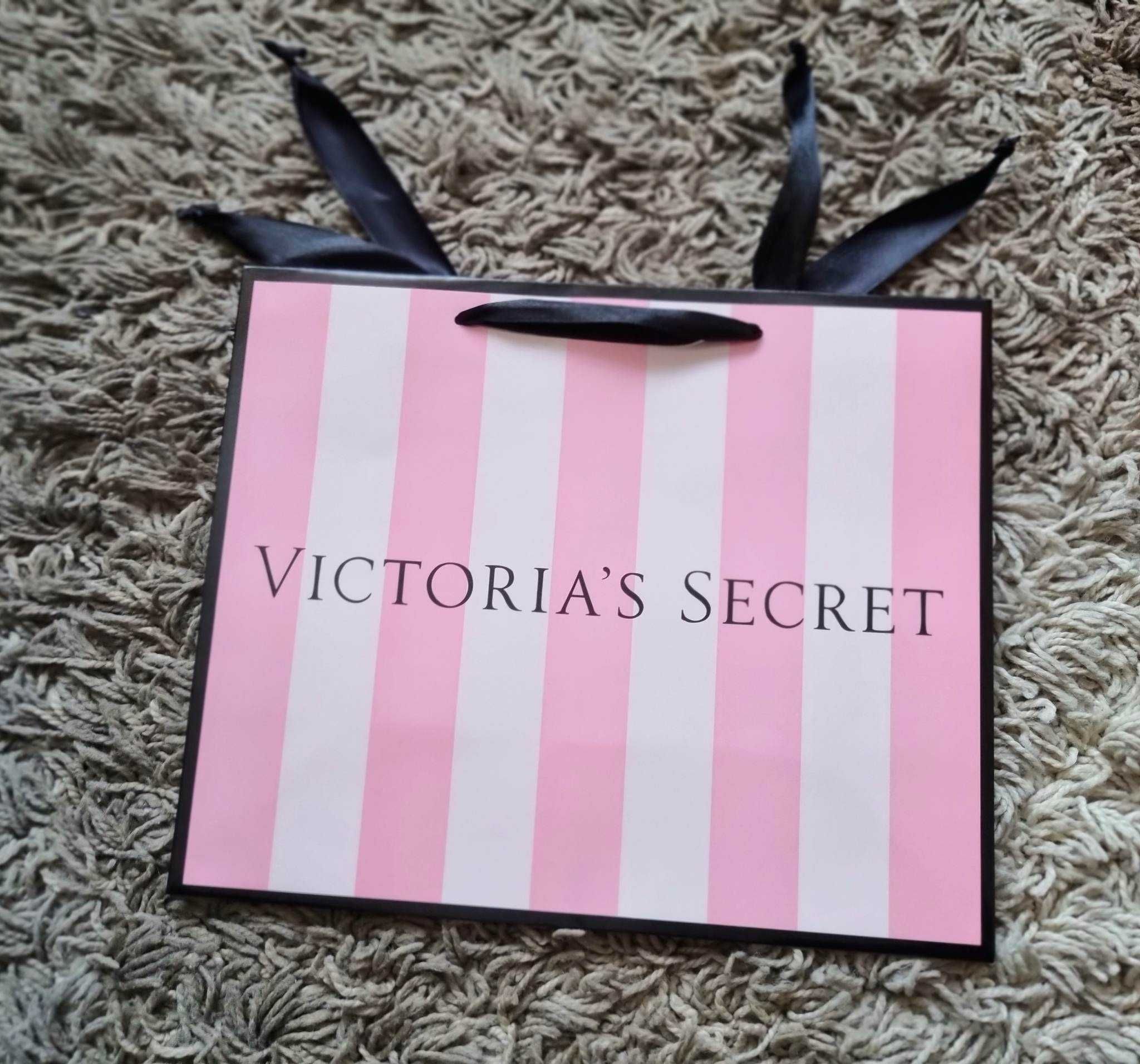 Torebka papierowa victoria'ssecret ( L - 28x23x12 cm )