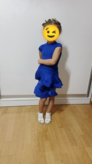 Новый Бейсик, бальное платье,Бейсік,Сукня для танців 110-116.