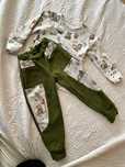 Komolet ubranek chlopiecych zestaw hand made 98