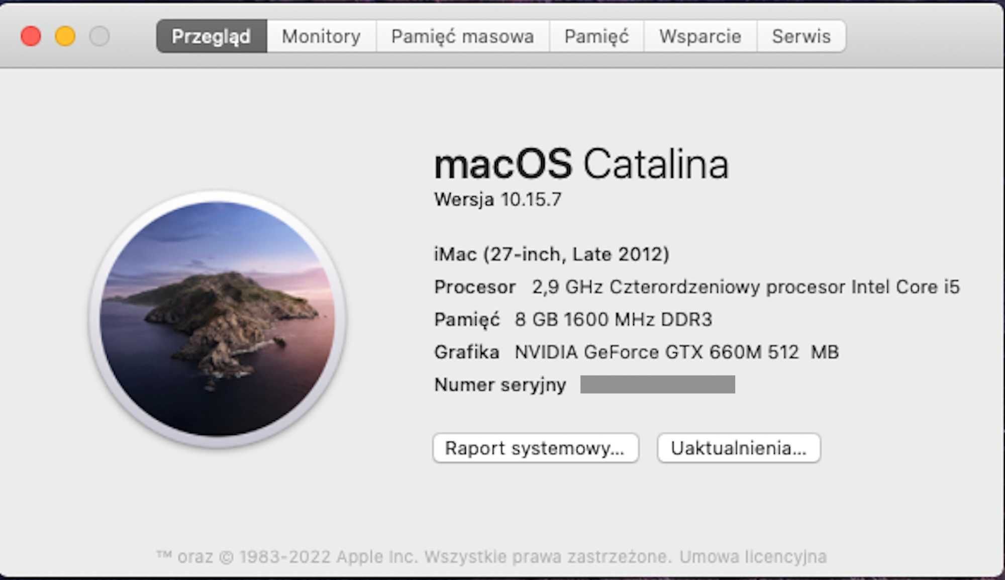 Apple iMac 27, i5, 2.9 GHz ( (Late 2012)