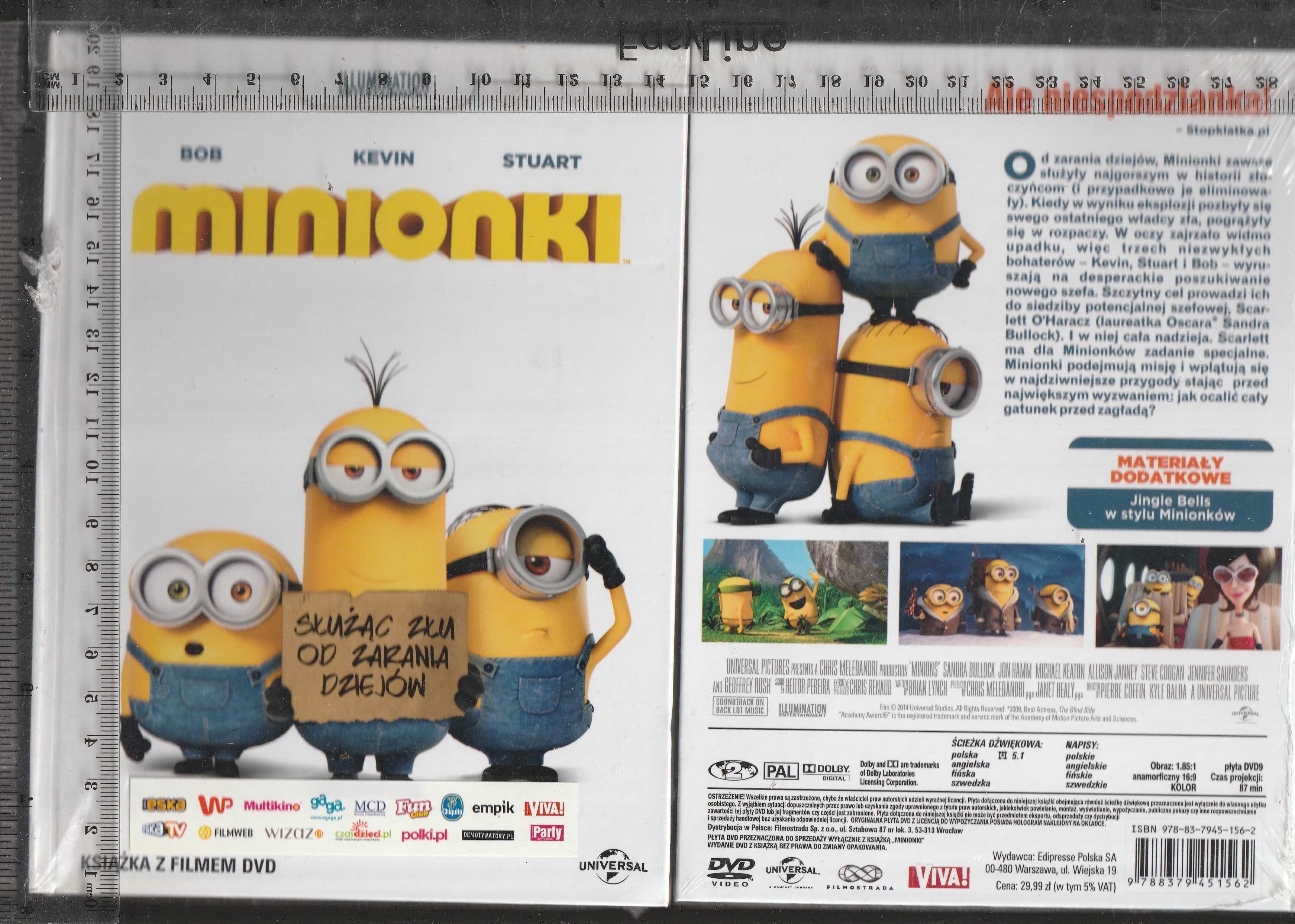 Minionki lektor PL  DVD