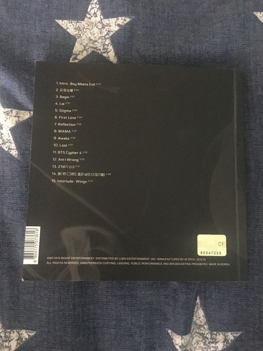 Álbum BTS Wings W