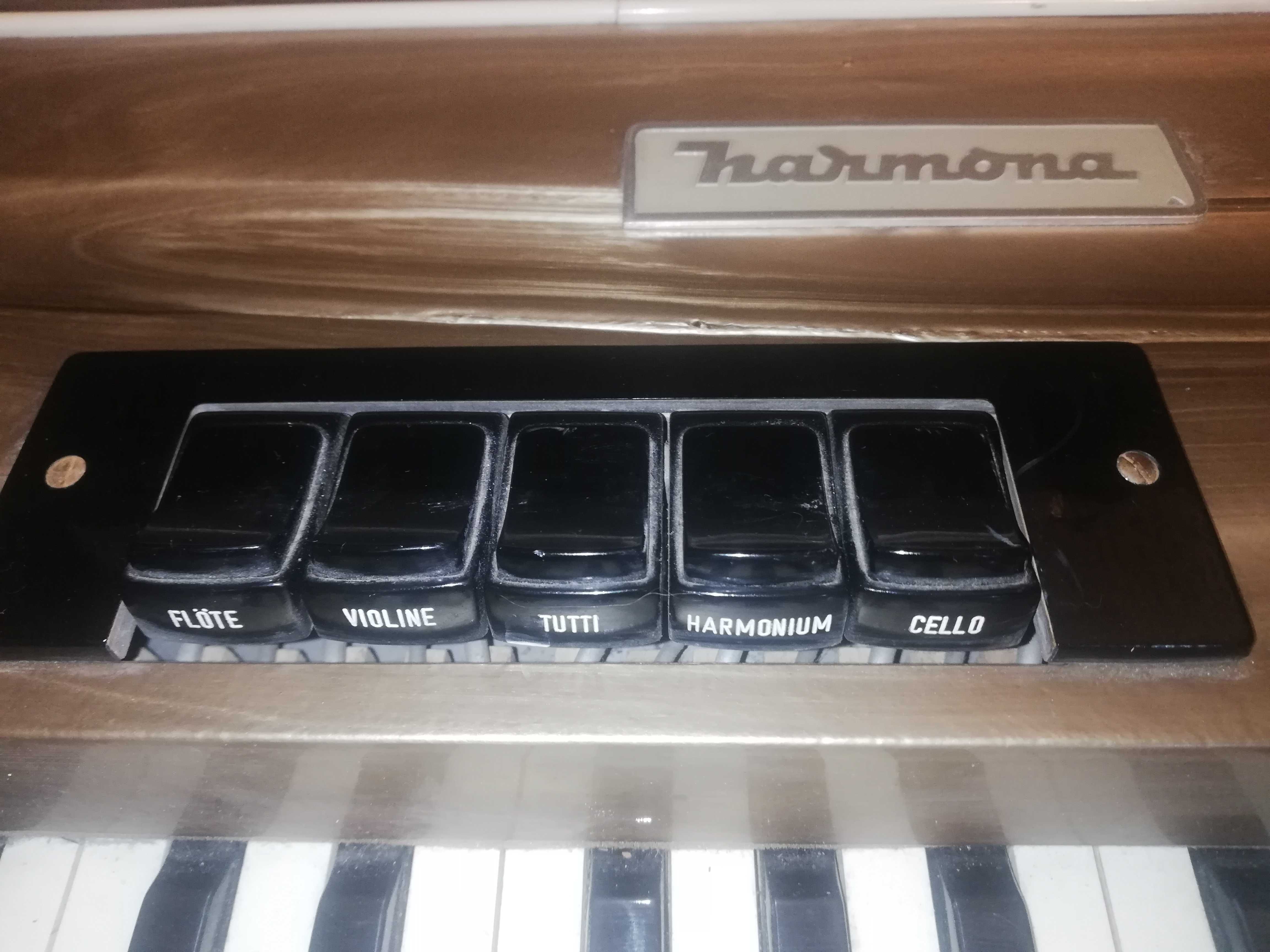 Organy elektryczne przenośne w walizce - Harmona
