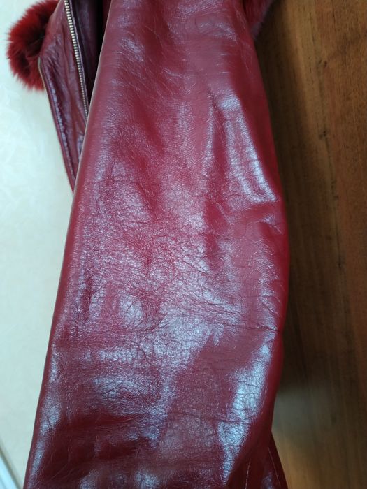 Куртка кожаная (три сезона)