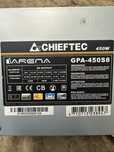 Chieftec 450w,фактичні 360