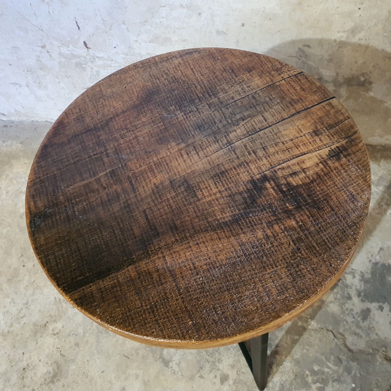 Hoker LOFT  z rustykalnym blatem