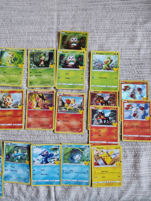 Cartas Pokémon Mcdonalds 2021 - Ler descrição!