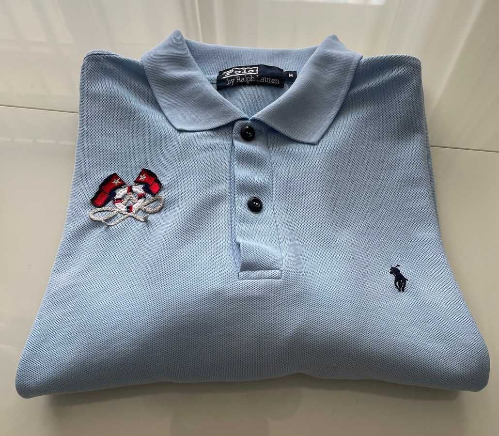 koszulka polo Polo Ralph Lauren M błękitna