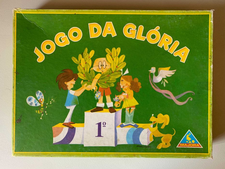 Jogo da Glória - Jogo de Tabuleiro Antigo Majora