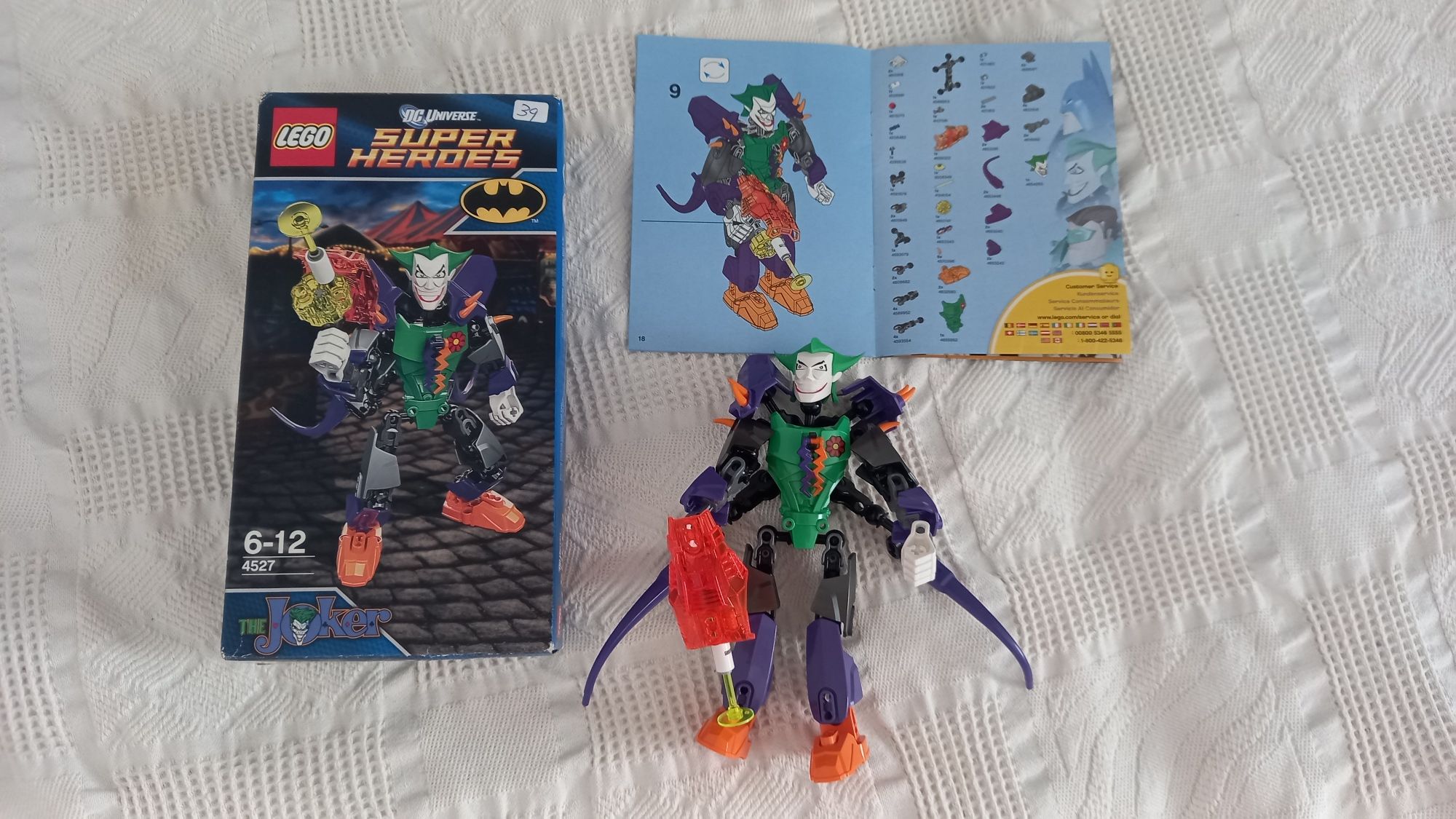Lego The Joker / O Coringa 4527 completo
