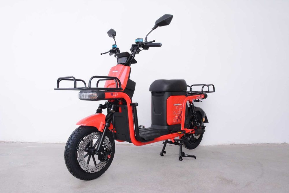 СУПЕР ХІТ‼️ Електро скутер FADA N9 мопед моторолер Crosser CR9 Сірий