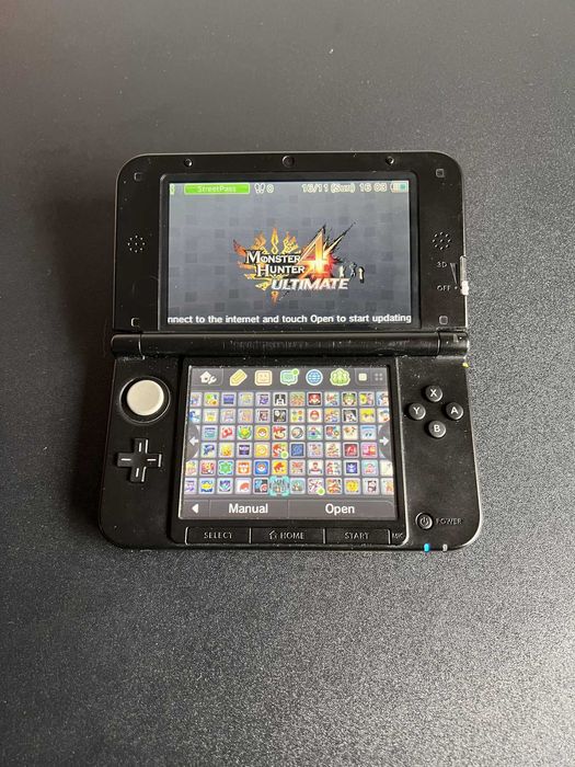 Nintendo 3DS XL Preta com 100+ Jogos