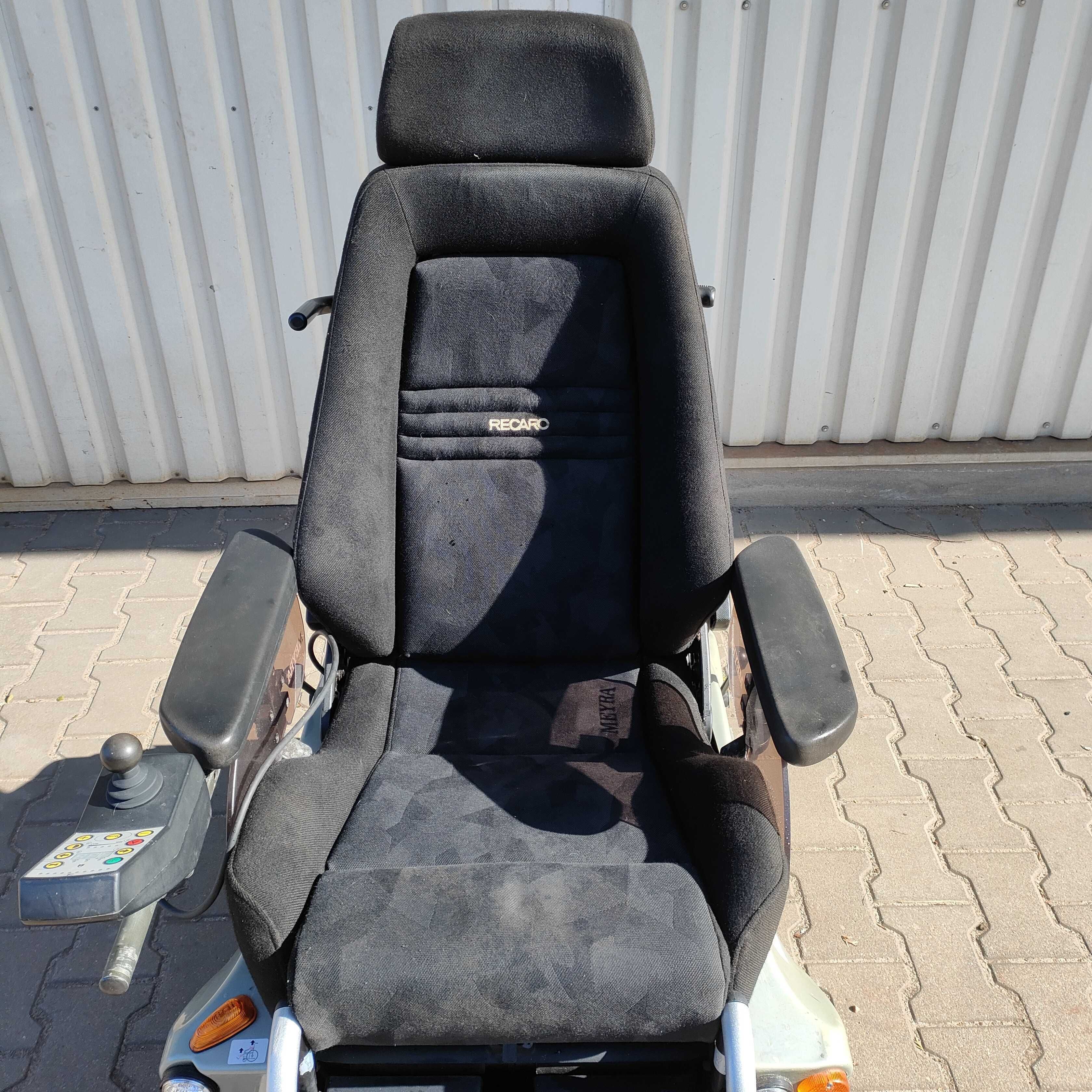 Wózek inwalidzki elektryczny terenowy Meyra Optimus II + fotel Recaro