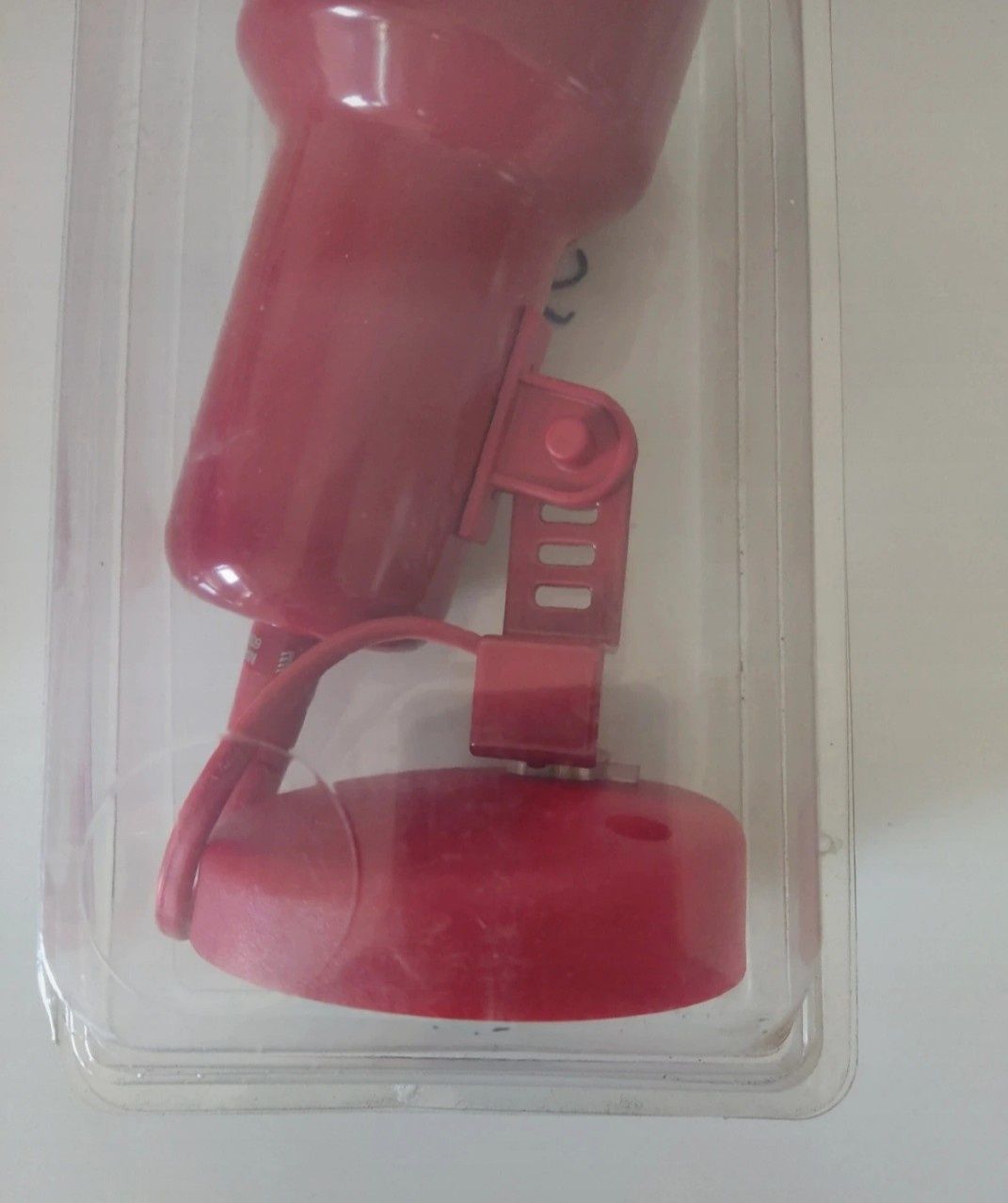 Candeeiro de teto com 1 Foco vermelho vintage anos 80 massive made in