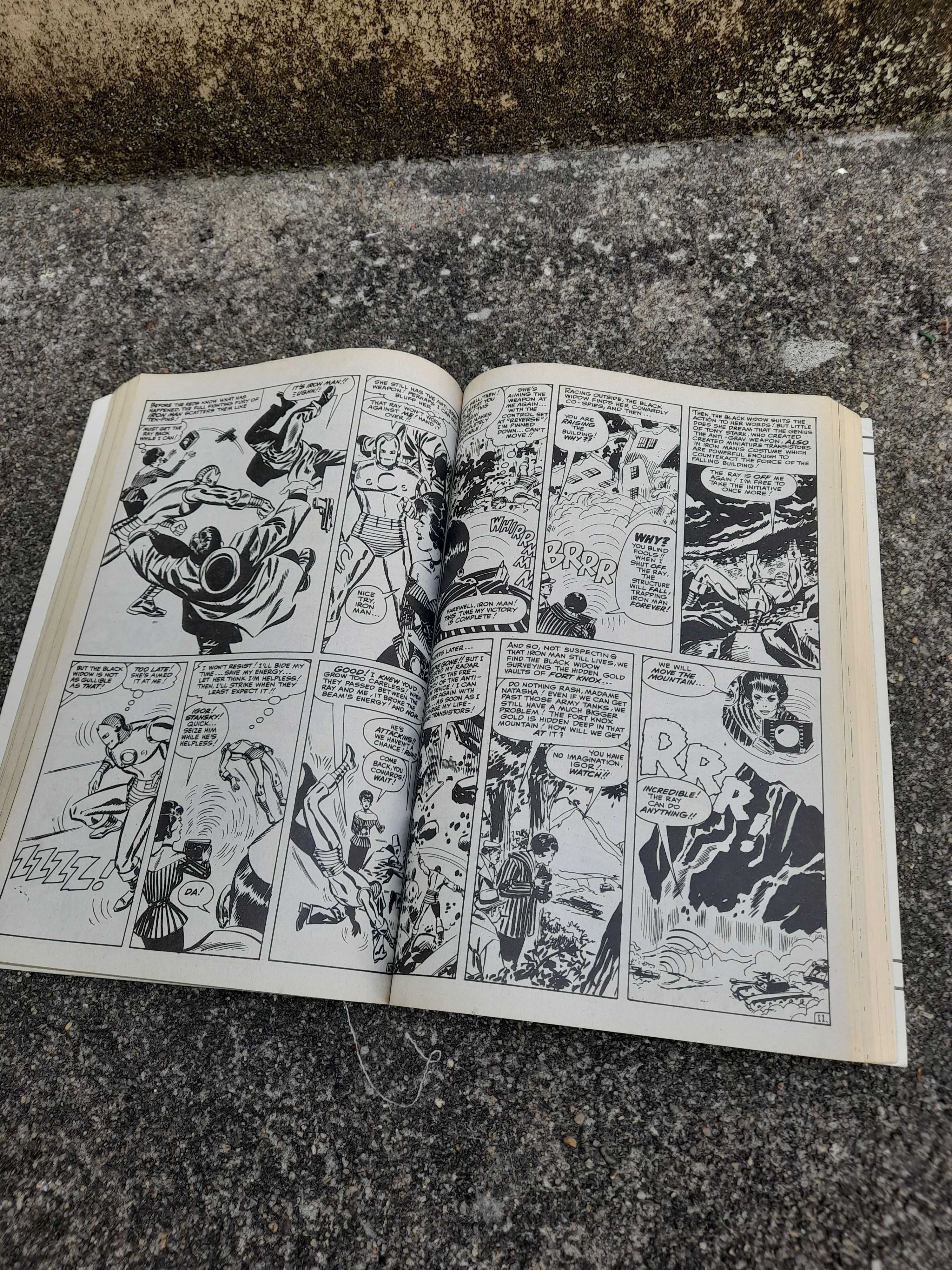 Livro BD Essential Iron man