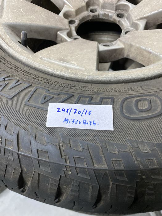 Jantes mitsubishi com pneus